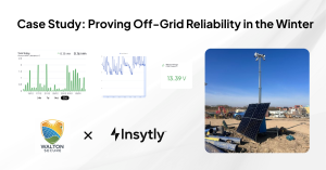 Walton Secure x Insytly: Proving Off-Grid Reliability in the Winter